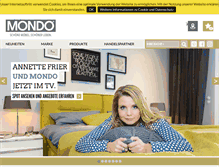 Tablet Screenshot of mondo-moebel.de